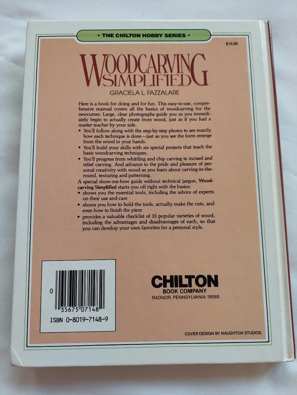 Woodcarving Simplified by Graciela L. Fazzalare-Chilton Hobby Series-illistrated